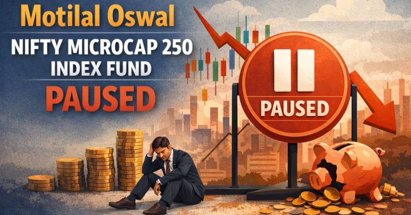 Motilal Oswal Nifty Microcap 250 Index Fund Paused SIP, Lumpsum Investment
